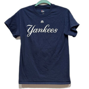 Yankees Sir Didi Tee Shirt Navy New York Didi Gregorius 18 Baseball sz Small